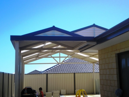 Gable patio